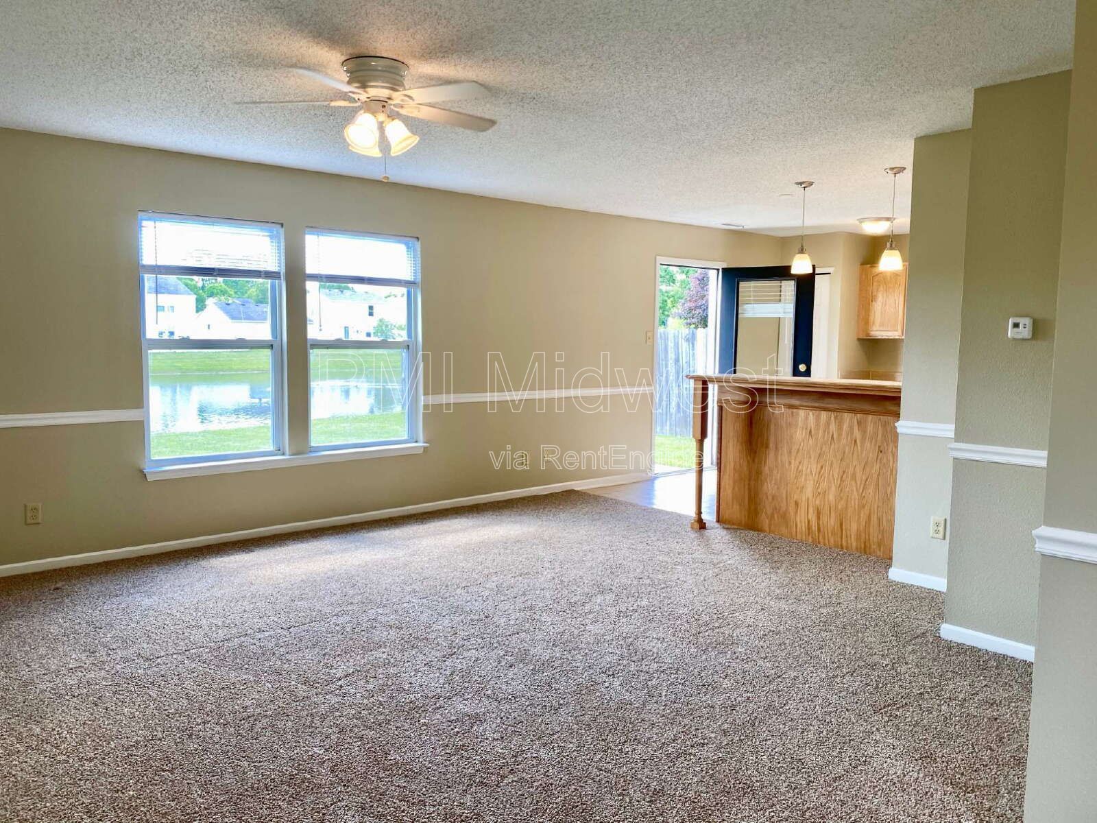 Wonderful 3 Bedroom 2.5 Bathroom Two Story Home with Loft on the Pond in Wayne Township! property image